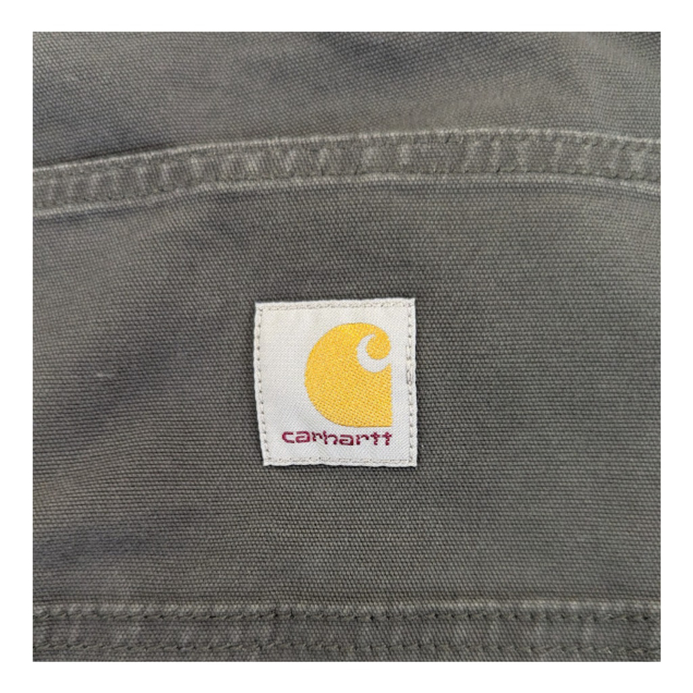 Carhartt Rugged Flex Relaxed Fit Canvas Work Pants BN2291-M Black Men's 32x32 - Picture 8 of 8